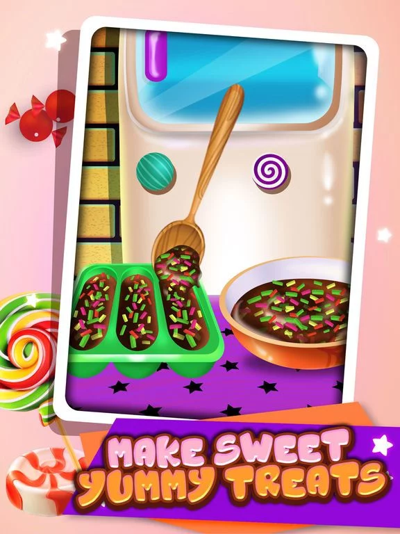 Изображение игры: Cookie Candy Maker - Food Kids Games Free!