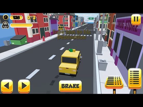 Изображение игры: Taxi Driver Sim 3D