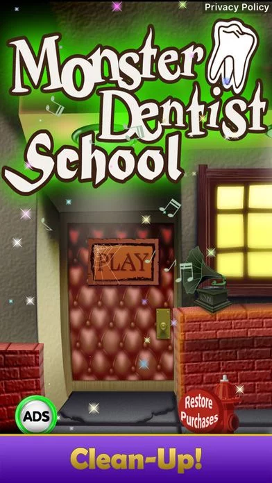 Изображение игры: Monster Dentist - Little Halloween Doctor Kid Game