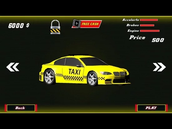 Изображение игры: Furious Taxi City Driver