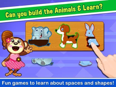 Изображение игры: ABC Preschool Learning Educational Puzzles for Toddler - teachme the alphabet, shapes, animal & endless fun!