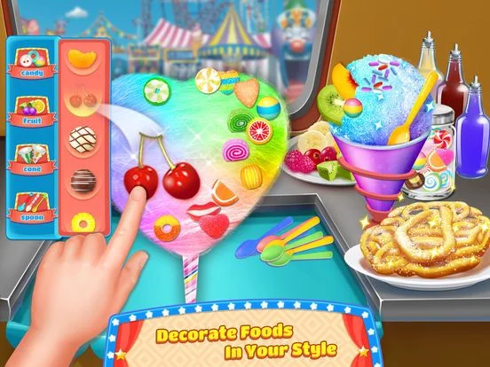 Изображение игры: Carnival Fair Food Maker - Kids Food Cooking Games