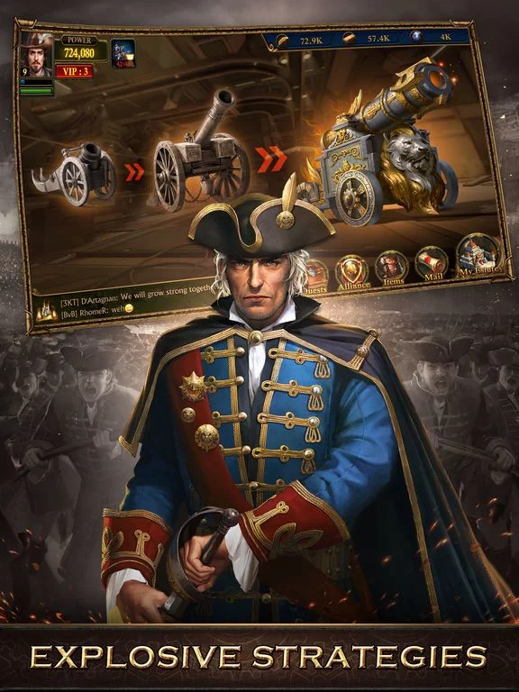 Изображение игры: Guns of Glory