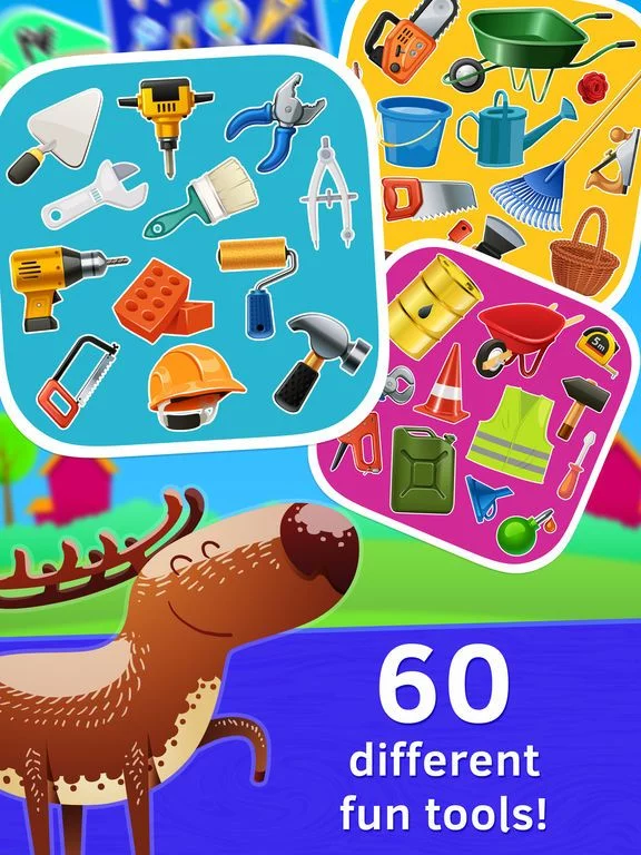 Изображение игры: Baby Puzzles. Building Tools