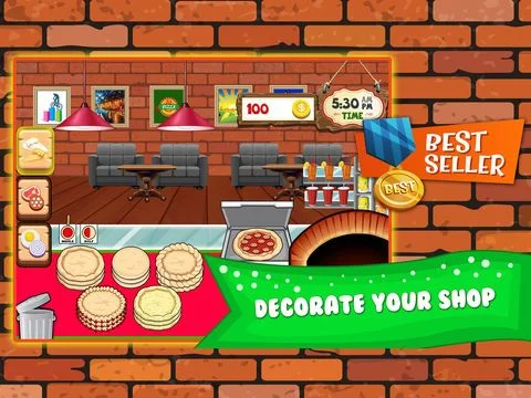 Изображение игры: Pizza Cooking Dash Fever Maker - restaurant story shop & bakery diner town food games!