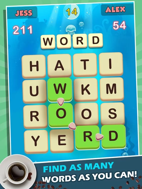 Изображение игры: Word Fiends -WordSearch Puzzle