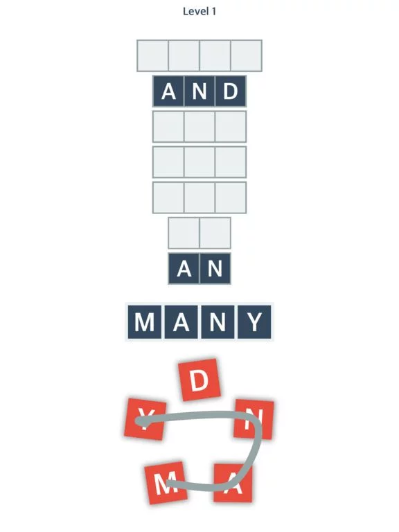 Изображение игры: Match Words