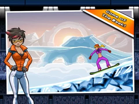 Изображение игры: iStunt 2 HD - Snowboard