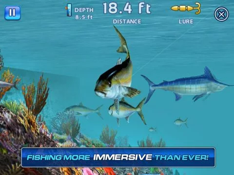 Изображение игры: Fishing Kings Free+