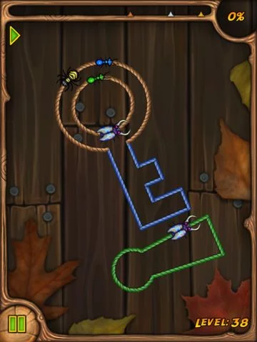 Изображение игры: Burn the Rope HD