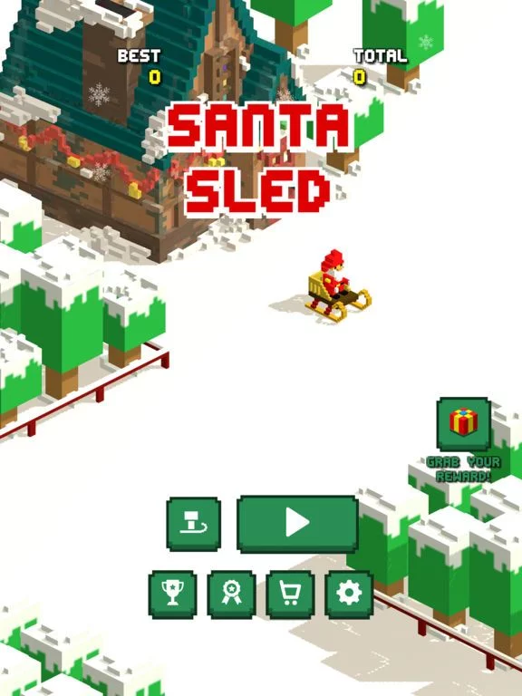Изображение игры: Santa Sled
