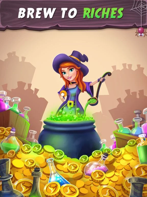 Изображение игры: Tiny Witch: Clicker Game