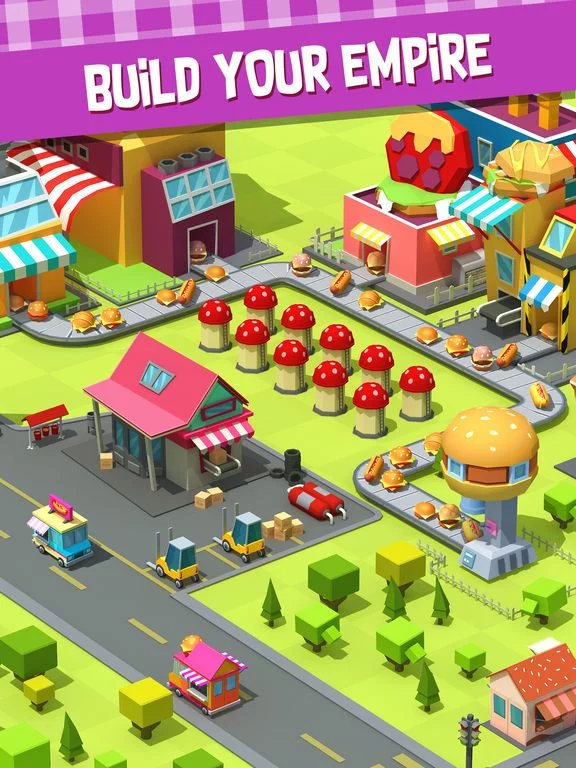 Изображение игры: Burger City Tycoon: Idle Tap