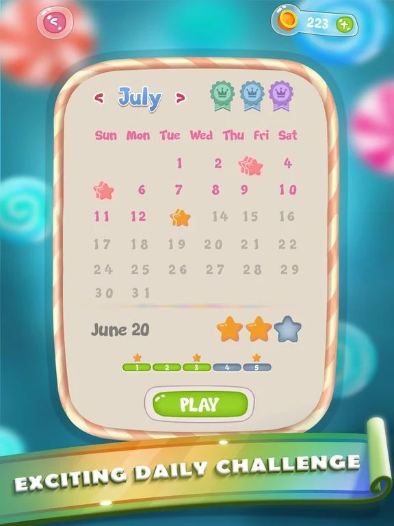 Изображение игры: Word Candies: Candyland Mania