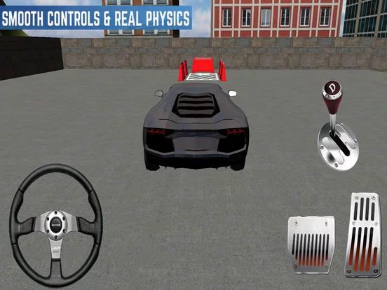 Изображение игры: Sports Car Parking Sim