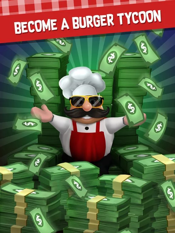 Изображение игры: Burger City Tycoon: Idle Tap