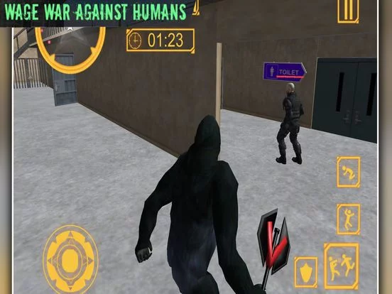 Изображение игры: Apes Battle Story