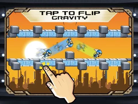 Изображение игры: Gravity Guy HD FREE!