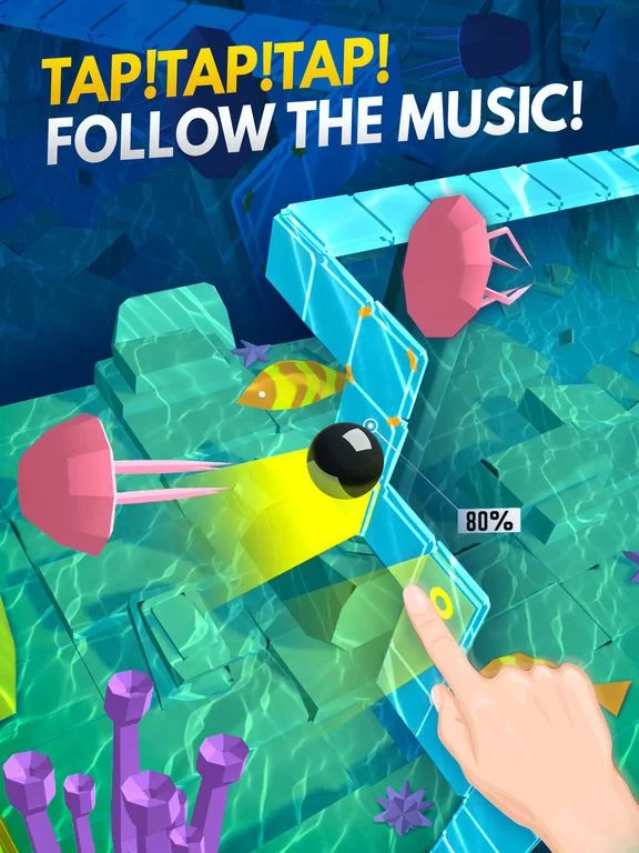 Изображение игры: Dancing Ball World