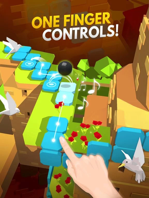 Изображение игры: Dancing Ball World