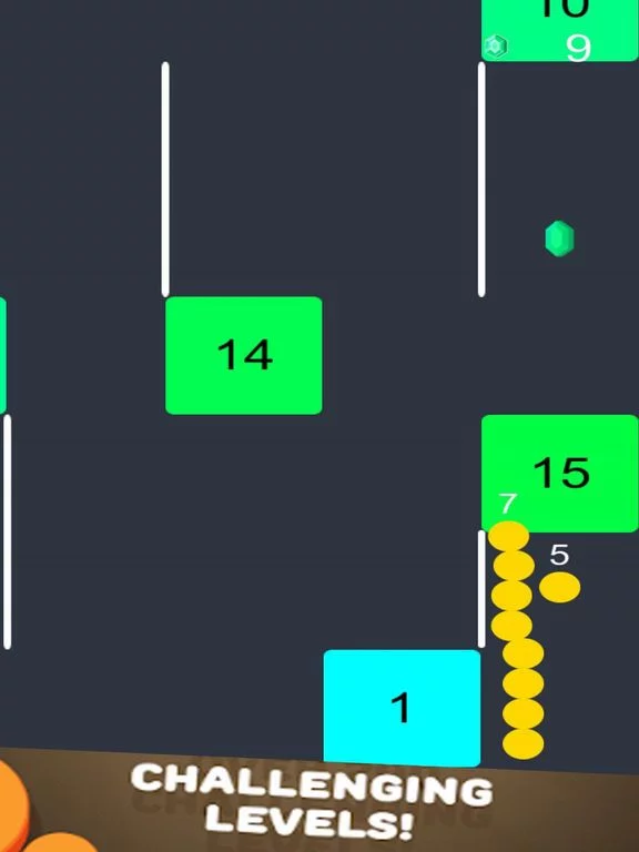 Изображение игры: Snake Dash Color Blocks
