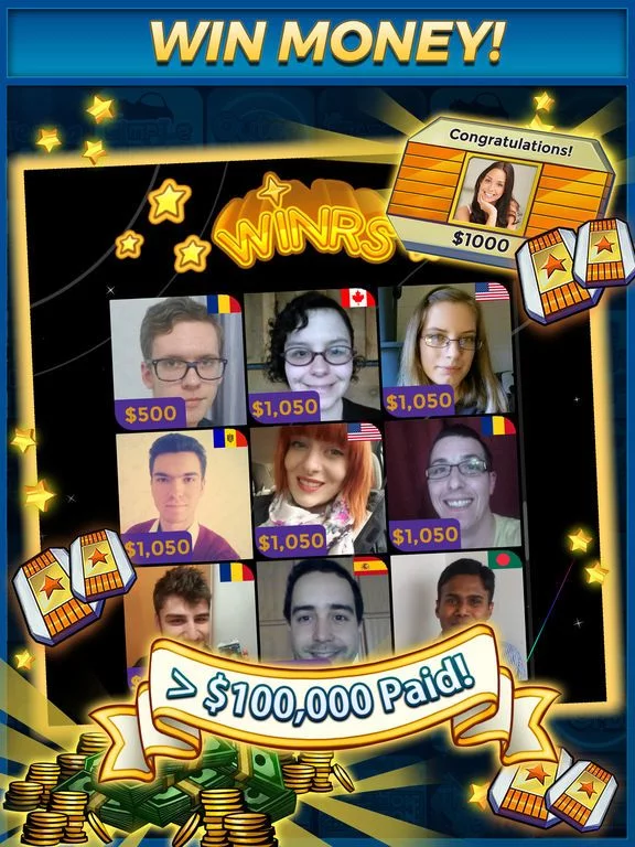 Изображение игры: Towering Tiles Cash Money App