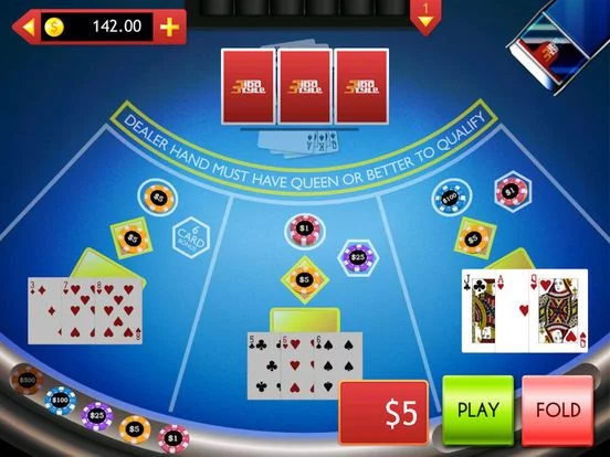 Изображение игры: Casino Games: Let It Ride On, 3 Card Poker & More
