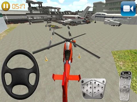 Изображение игры: Airport Heli Parking