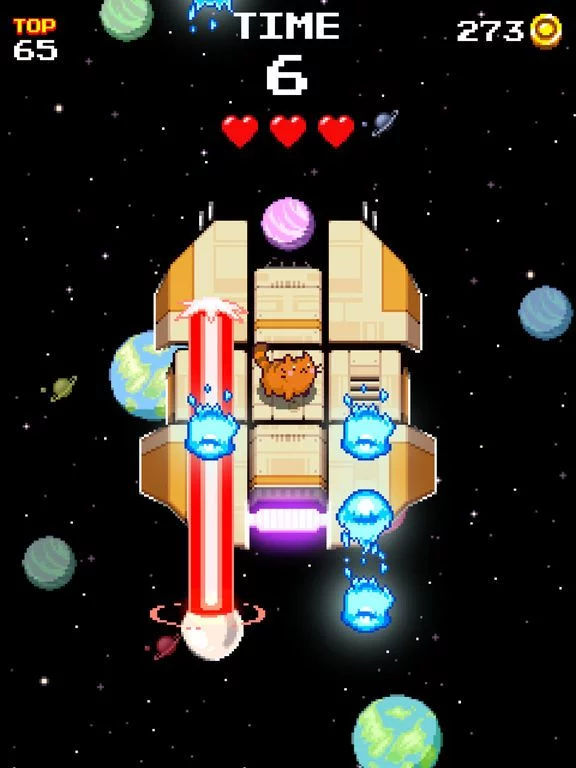 Изображение игры: Pixel Dodgers