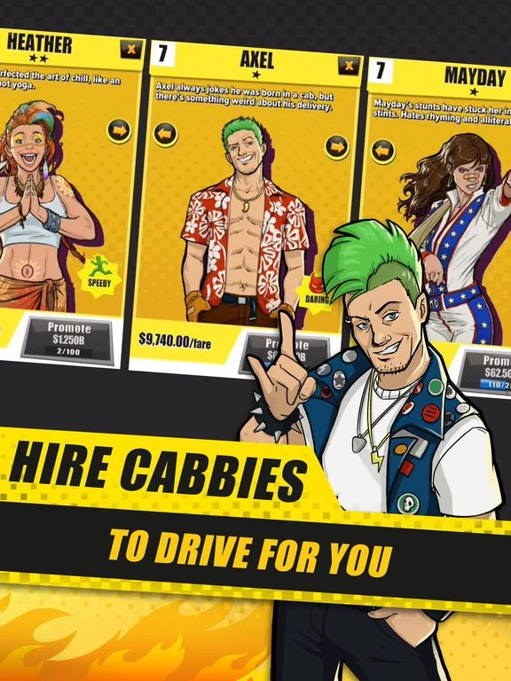 Изображение игры: Crazy Taxi Tycoon