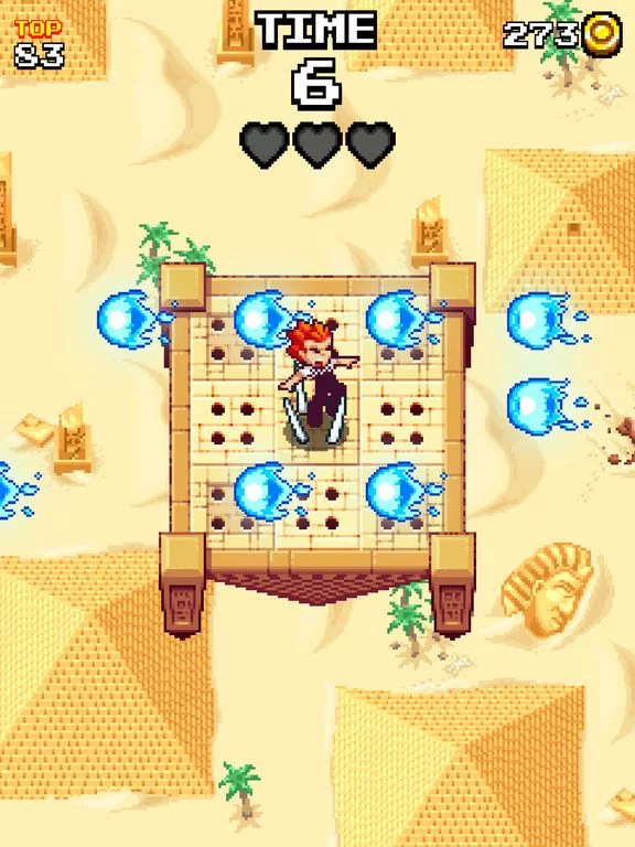 Изображение игры: Pixel Dodgers