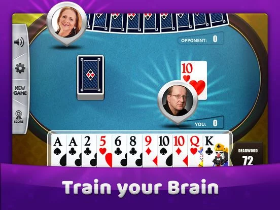 Изображение игры: Gin Rummy Cards Game