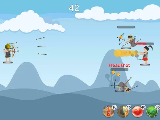 Изображение игры: High Archer - Archery Game