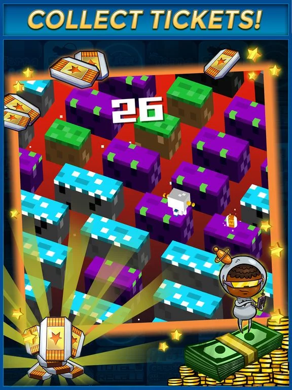 Изображение игры: Cosmic Jump Cash Money App