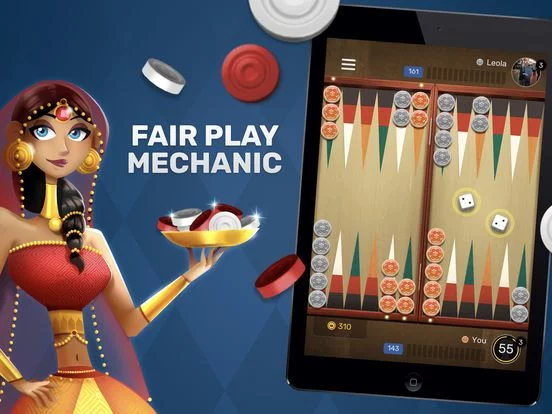 Изображение игры: Backgammon Go: Live Tournament