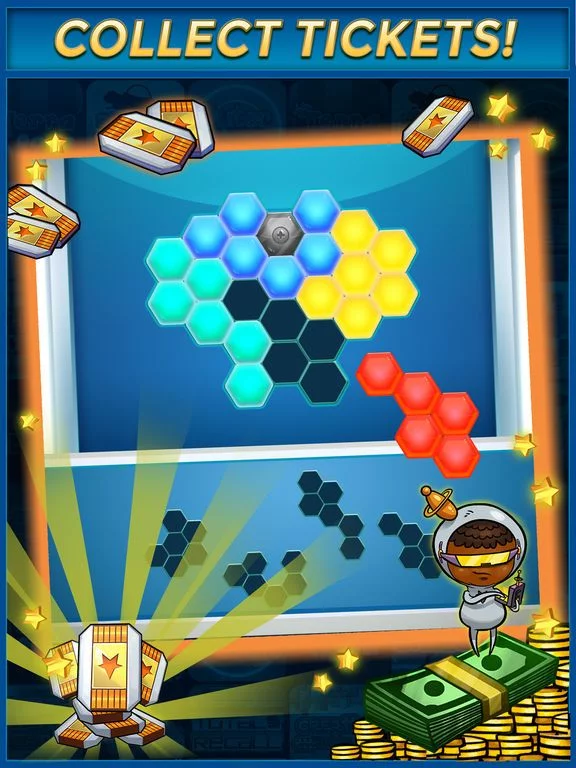 Изображение игры: Hexa Glow Cash Money App