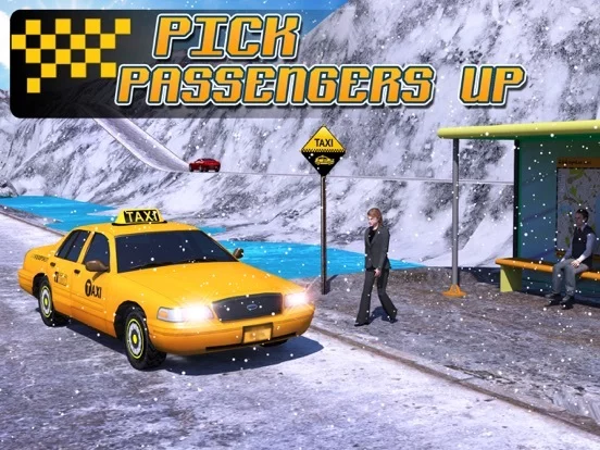 Изображение игры: Taxi Driver 3D: Hill Station