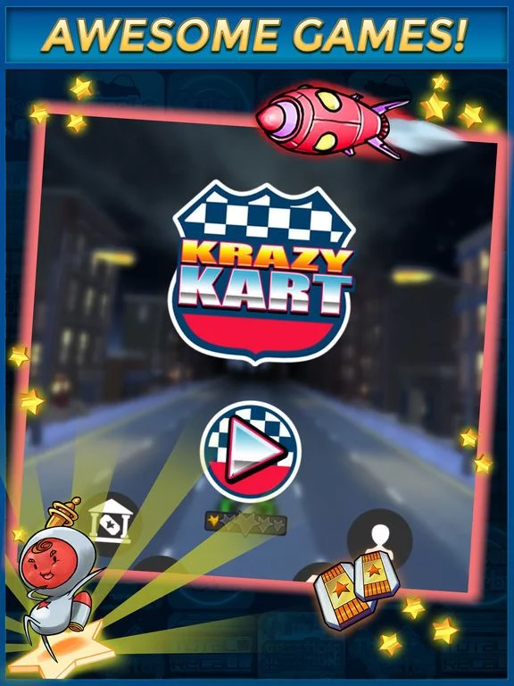 Изображение игры: Krazy Kart Cash Money App