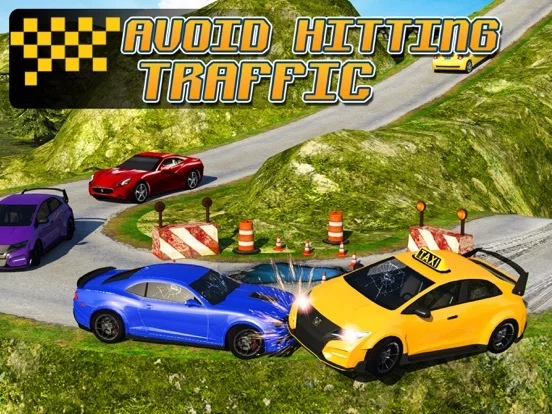 Изображение игры: Taxi Driver 3D: Hill Station