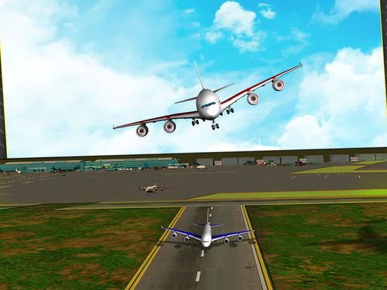 Изображение игры: Transport Plane Landing