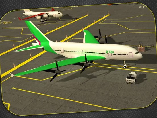 Изображение игры: Transport Plane Landing