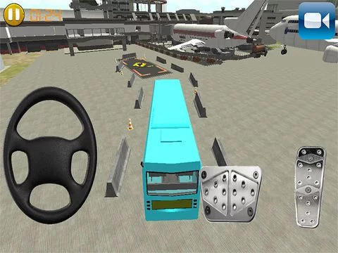 Изображение игры: Airport Parking Bus