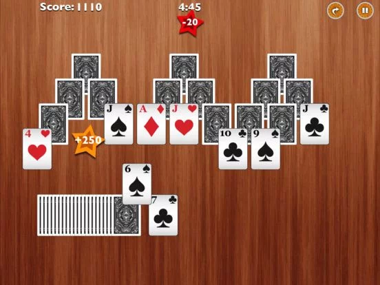 Изображение игры: Tri-Peaks Solitaire