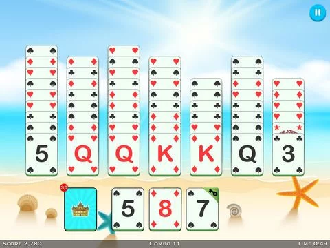 Изображение игры: 3-Slots Solitaire