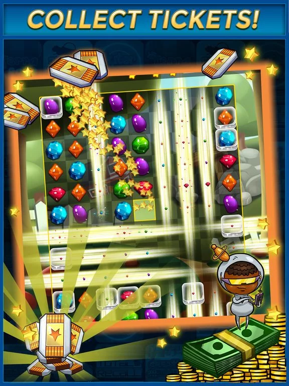 Изображение игры: Gem Drop Cash Money App