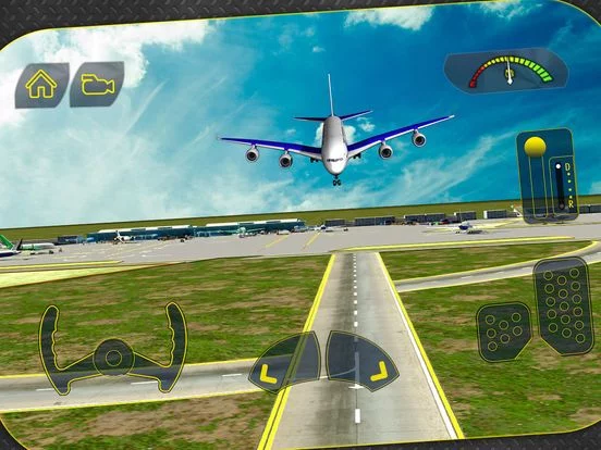 Изображение игры: Transport Plane Landing