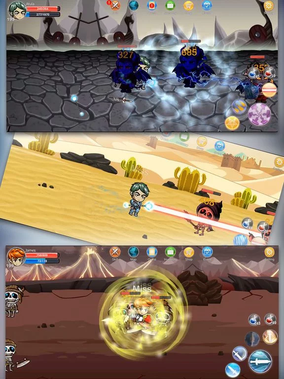 Изображение игры: Hero Age - RPG classic