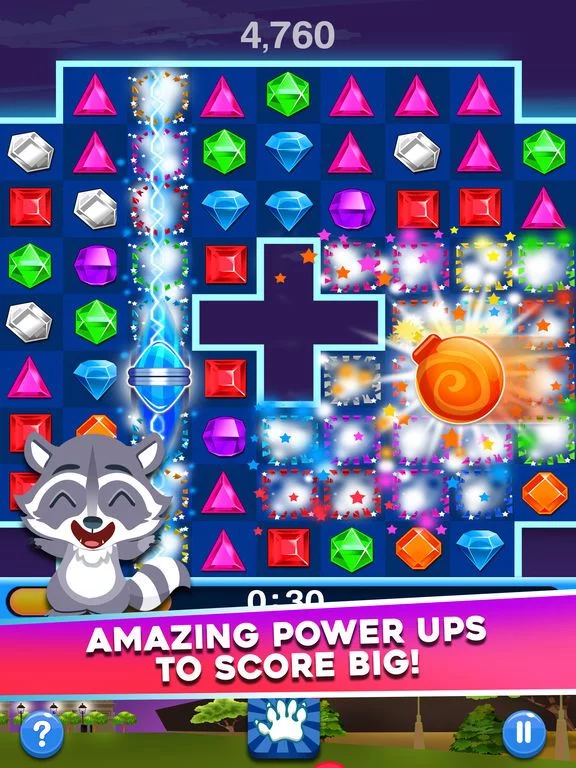 Изображение игры: Diamond Blitz - Match 3 Puzzle Game For Real Money