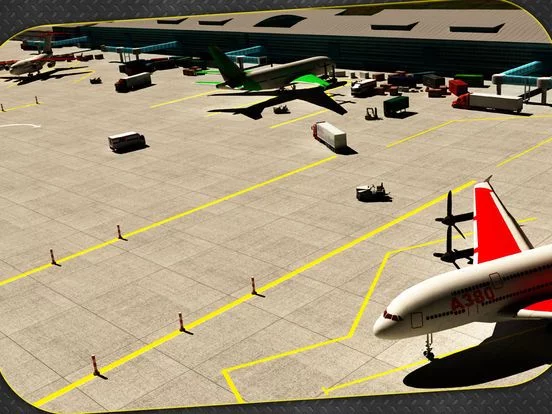 Изображение игры: Transport Plane Landing