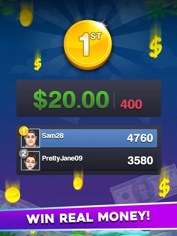 Изображение игры: Diamond Blitz - Match 3 Puzzle Game For Real Money